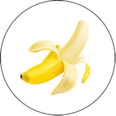 Наклейка на предметы и мебель Банан